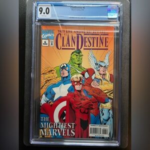 Marvel ClanDestine #6 CGC 9.0